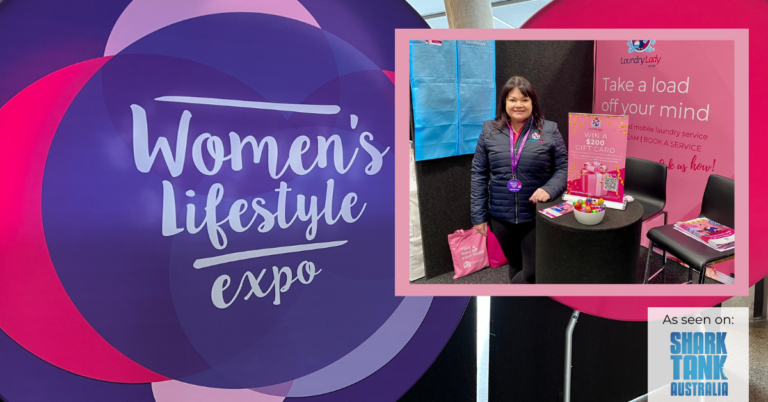 Laundry-busting biz launches in Christchurch, Hamilton: women’s expo a hit